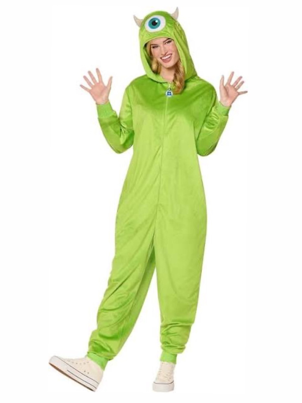 Monsters inc Mike wazowski Halloween jumpsuit costume